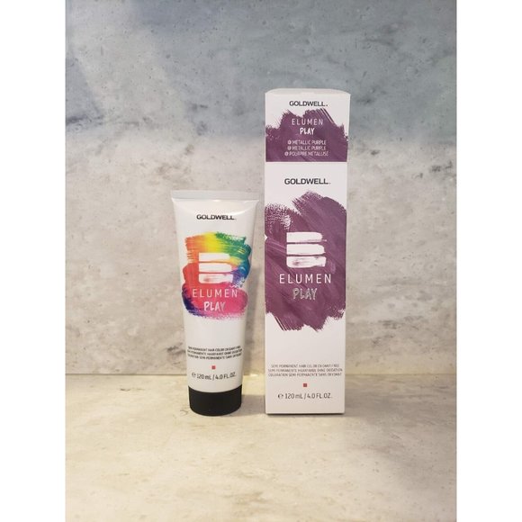 Goldwell Elumen Play Semi-Permanent Shades Metallic Purple 4 oz New In Box - Picture 1 of 1